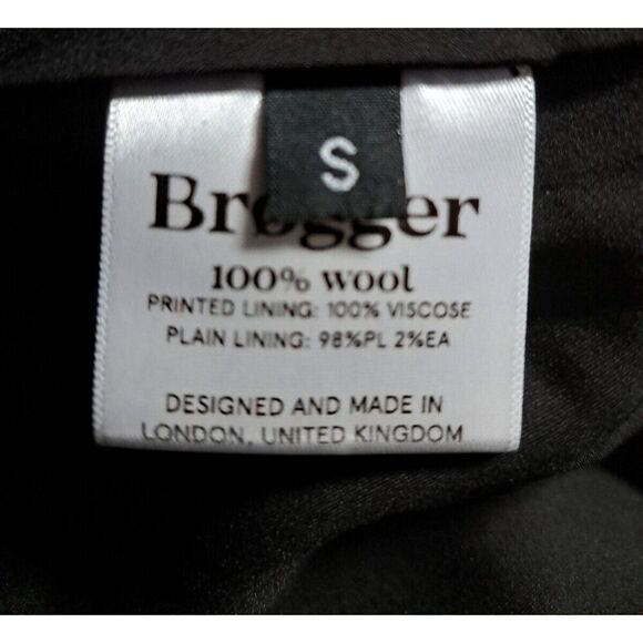 Brogger Pants Women's Size Small Black Wool Fly Away Snaps on the Hem - Picture 12 of 12